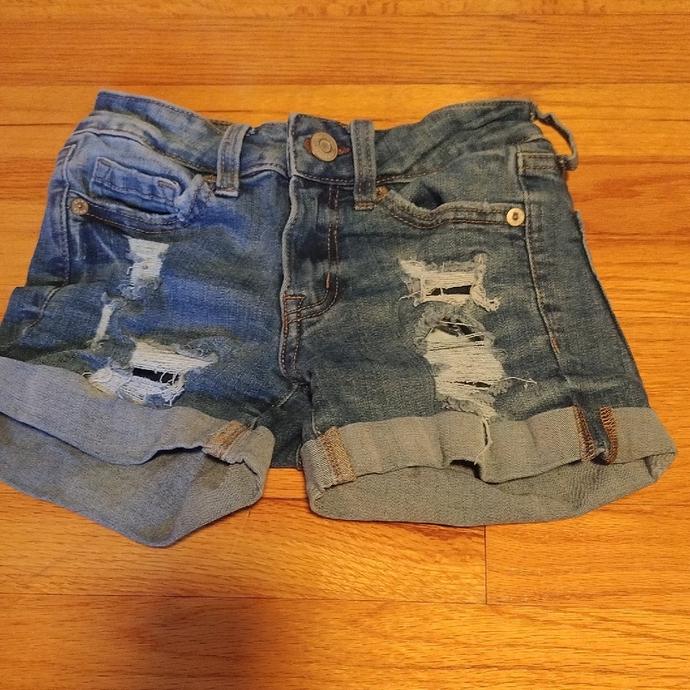 Aeropostale Low Rise Denim Shorts